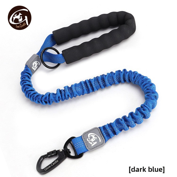 Stretchable towing rope, elastic towing rope