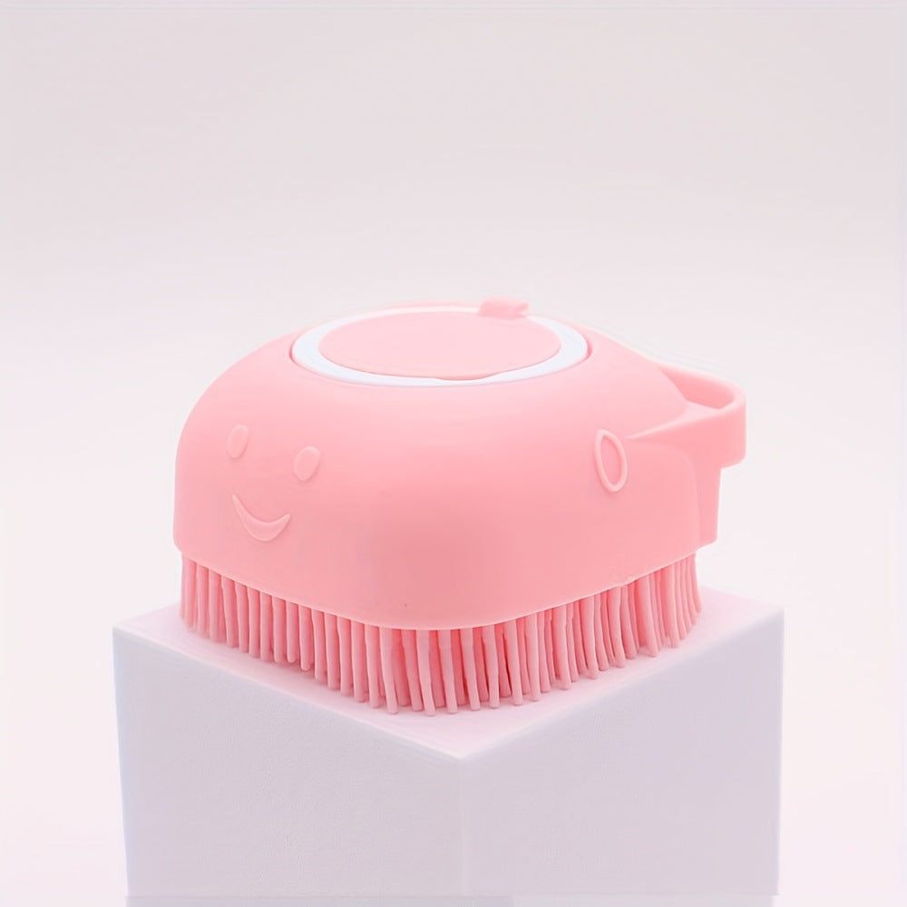Shower massage brush