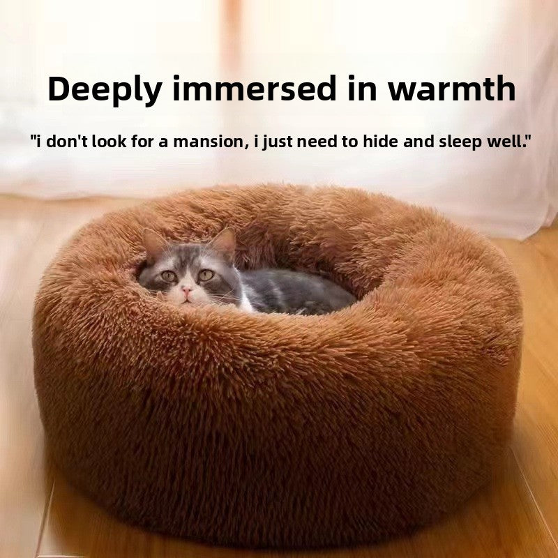 Plush pet nest
