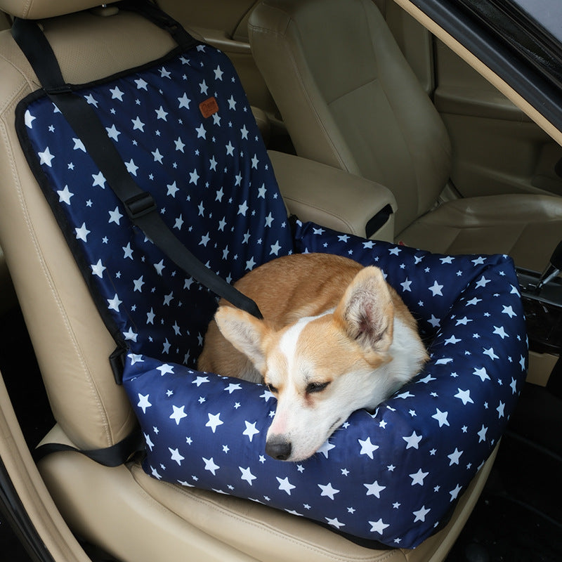 Dual-Purpose Removable Pet Car Seat Cushion
