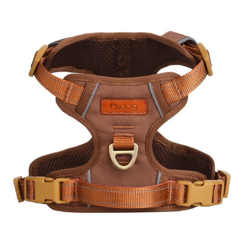 Pet chest and back harness