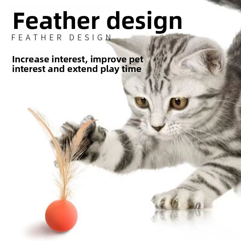 Cat toy ball, elastic ball