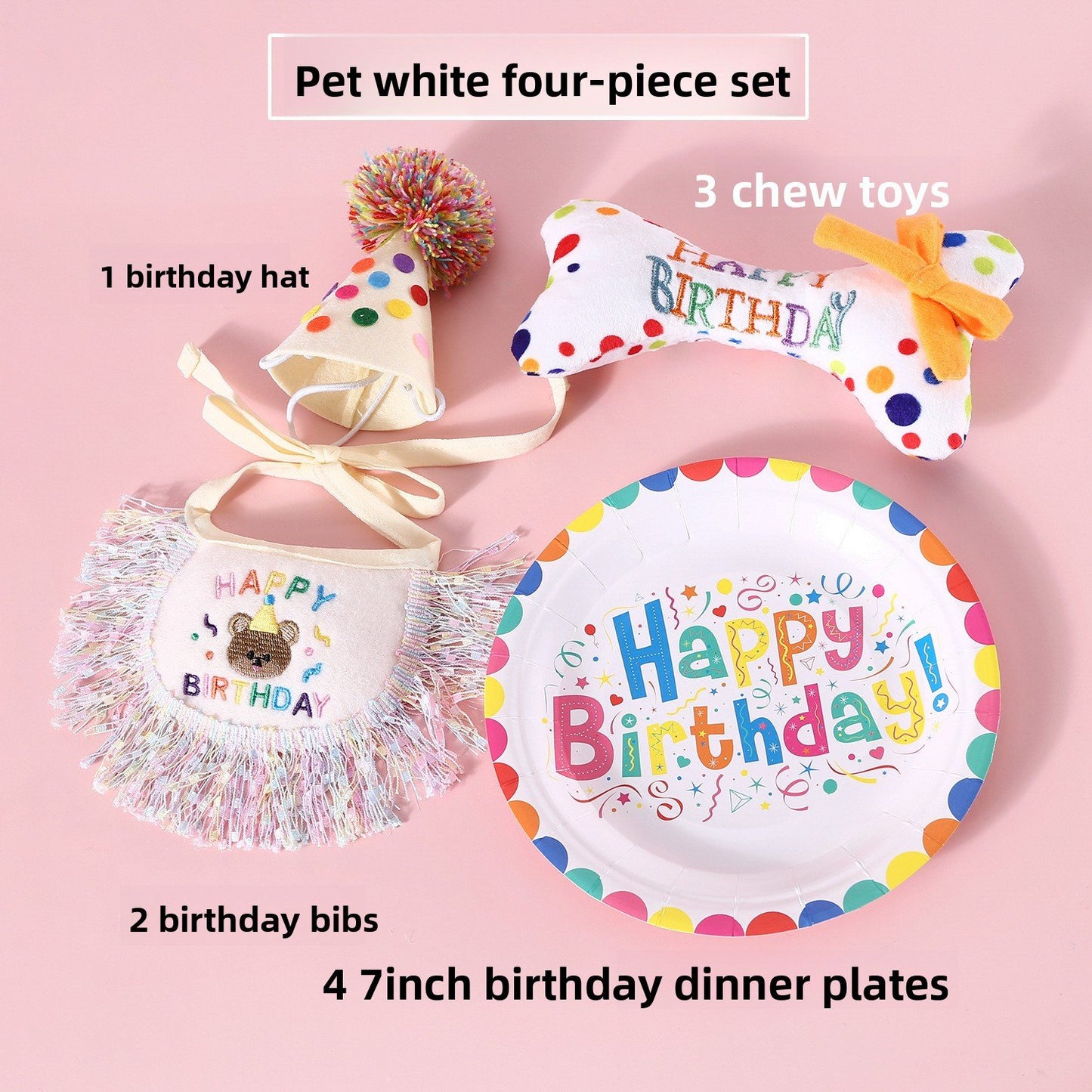 Pet Birthday Party Set Decoration
