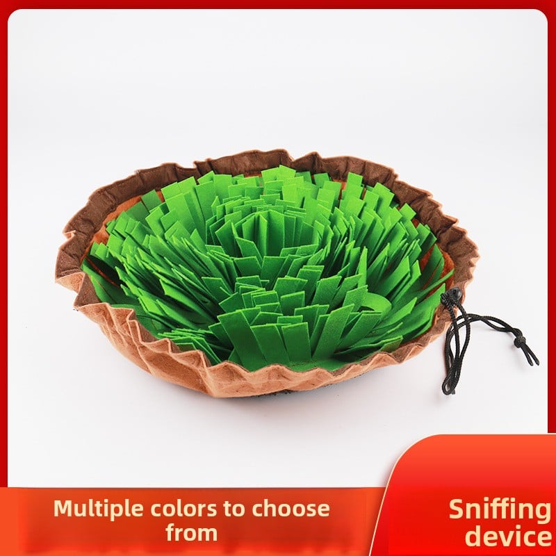 Pet slow food olfactory pad