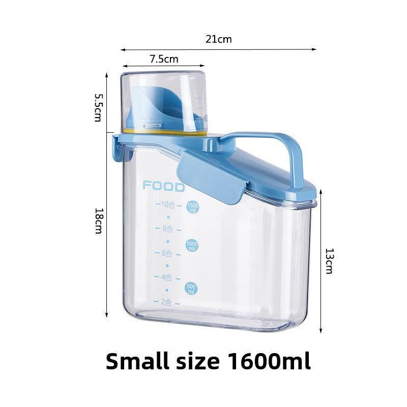 Cat food storage bucket