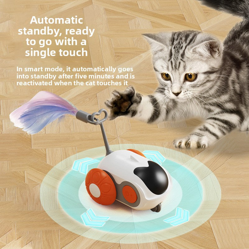 Remote Control Cat Teasing Toy Car