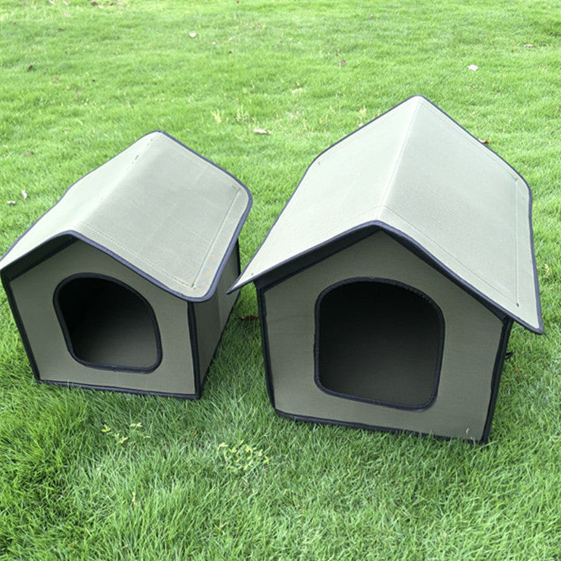Outdoor waterproof cat house