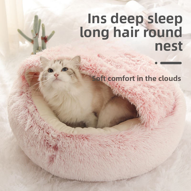 pet plush bed