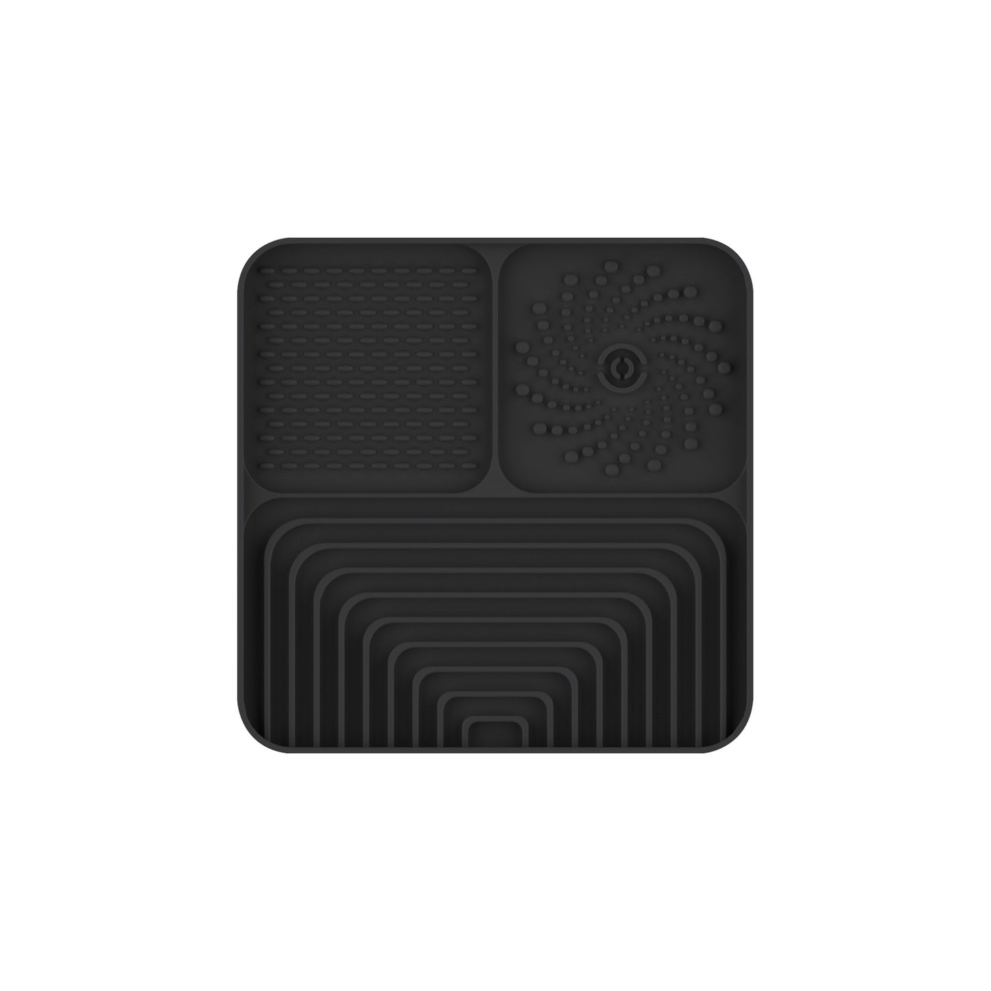 Silicone Pet Lick Placemat Slow Food Mat Pet Tray with Suction Cup Non-slip Cat and Dog Feeding Mat Anti-overflow Anti-choking Mat