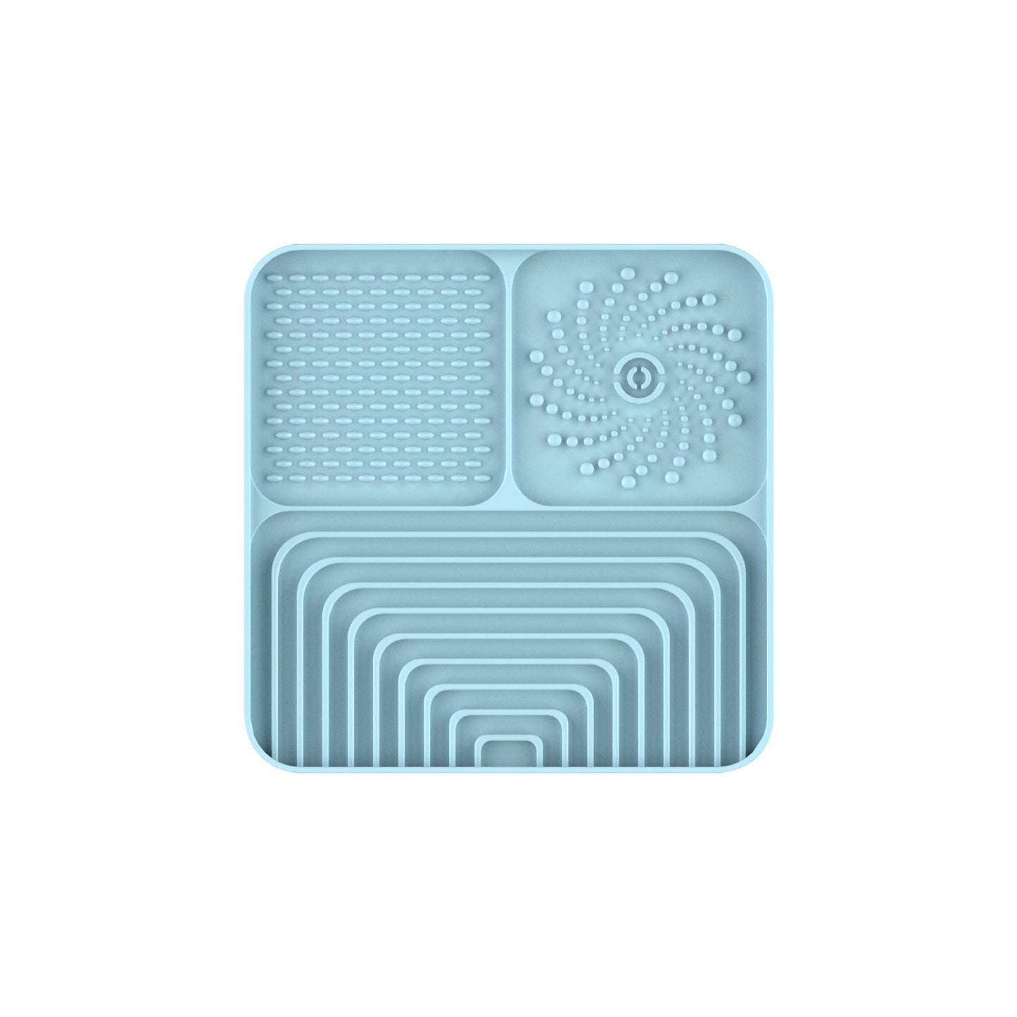 Silicone Pet Lick Placemat Slow Food Mat Pet Tray with Suction Cup Non-slip Cat and Dog Feeding Mat Anti-overflow Anti-choking Mat