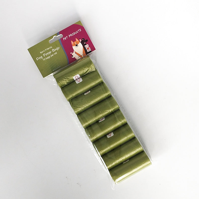 Biodegradable pet waste bags