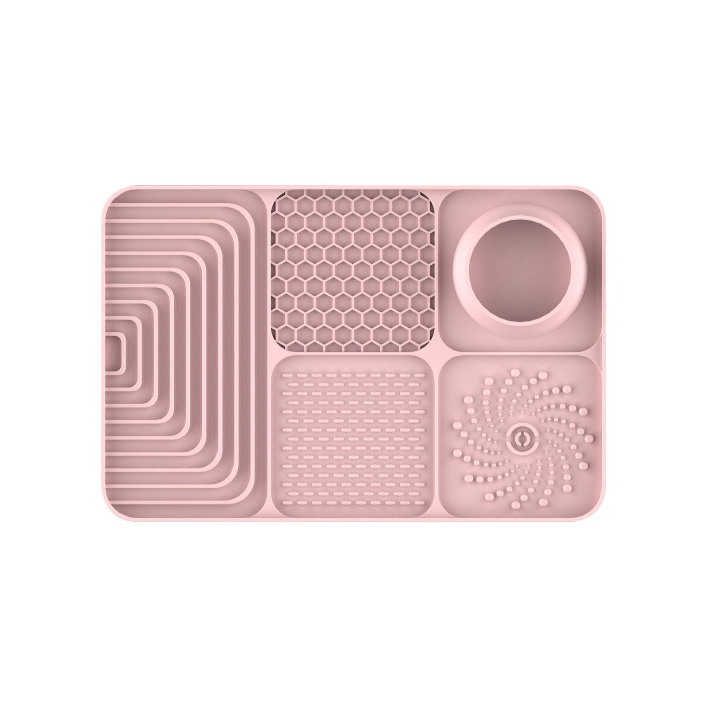 Silicone Pet Lick Placemat Slow Food Mat Pet Tray with Suction Cup Non-slip Cat and Dog Feeding Mat Anti-overflow Anti-choking Mat