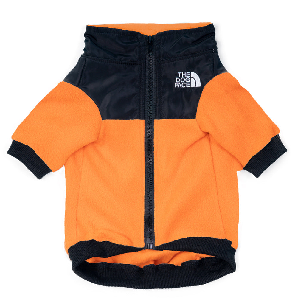 Fleece Pet Jacket for Small and Medium Dogs