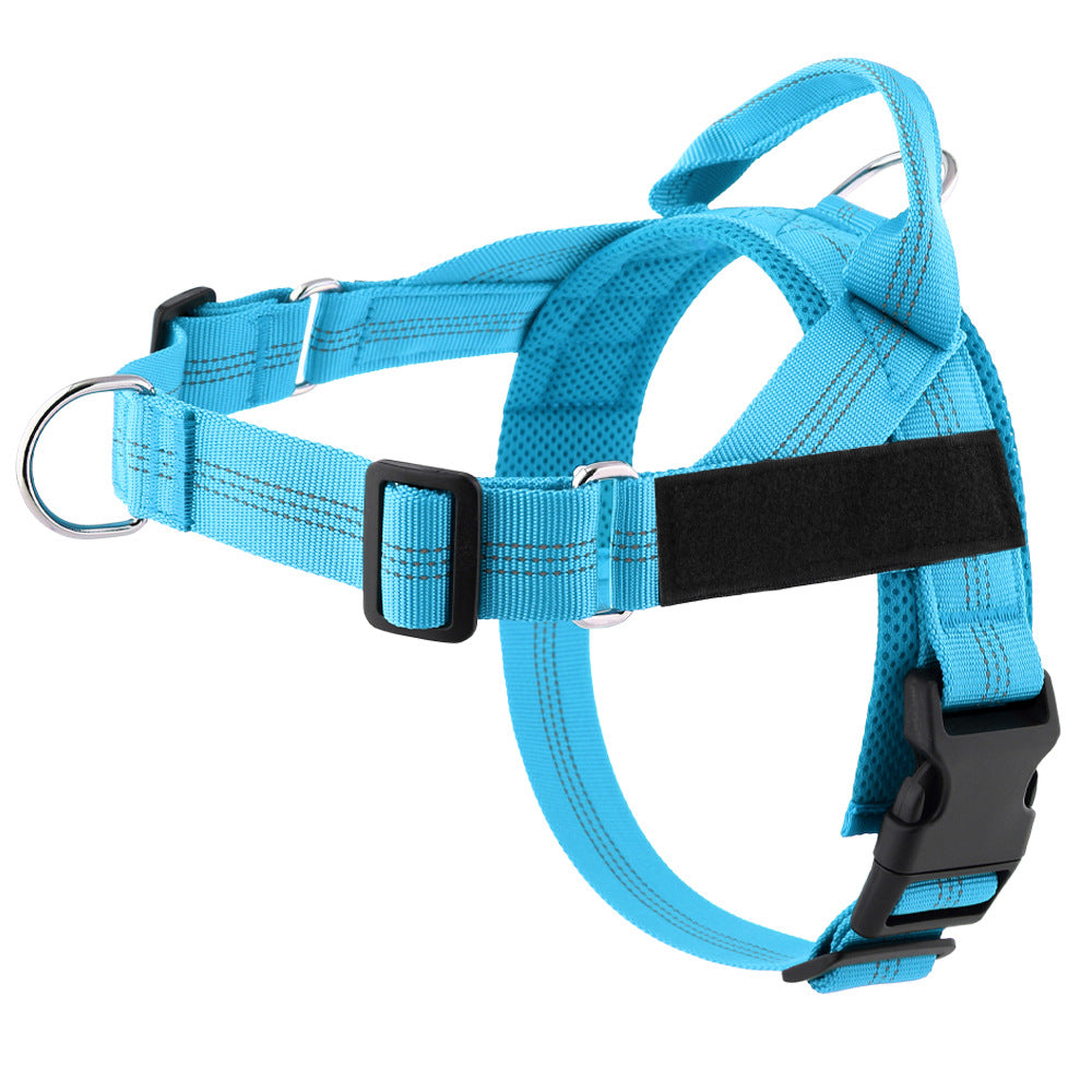 Easy-Fit Lightweight No-Pull Harness Vest for  Dogs ? Anti-Burst Reflective Pet Harness for Border Collies and Active Breeds
