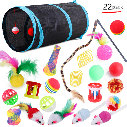 Pet Cat Toy Set