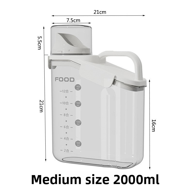 Cat food storage bucket