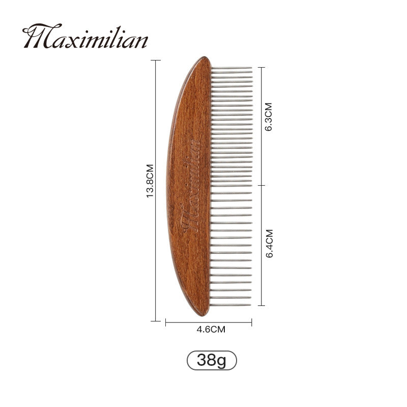 Wooden Pet Grooming Comb