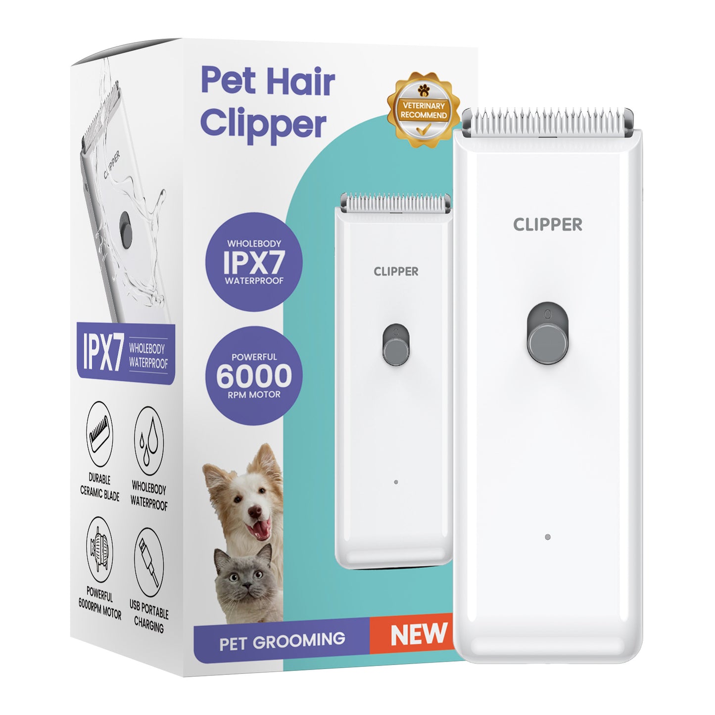 Pet hair trimmer