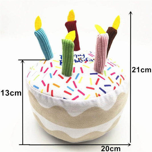 Pet Fun Birthday Cake Toy