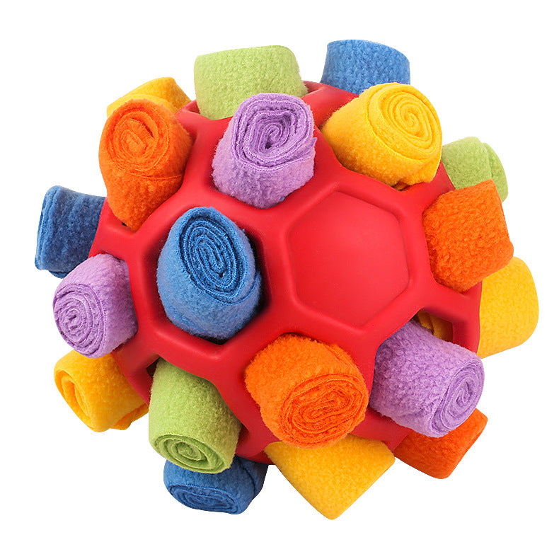 Multifunctional rubber ball