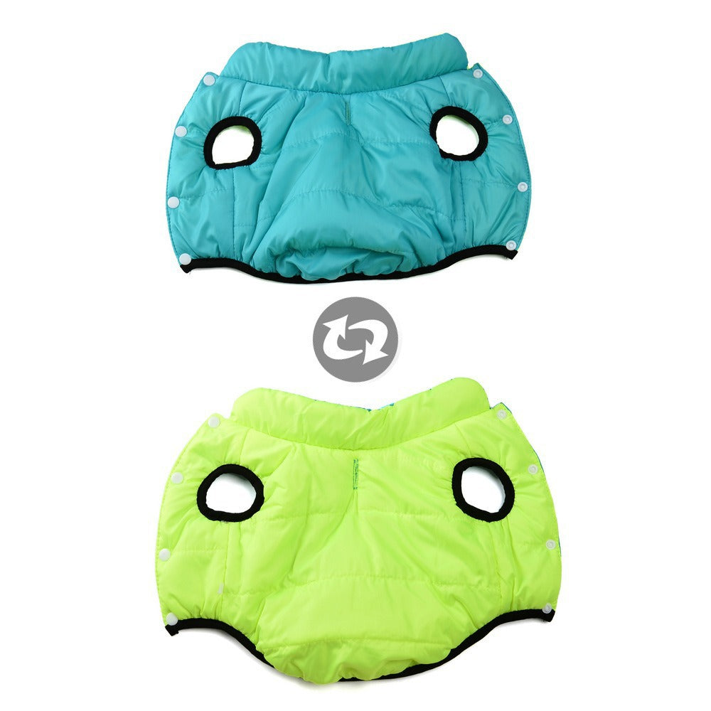 Dog winter coat for warmth and cold protection