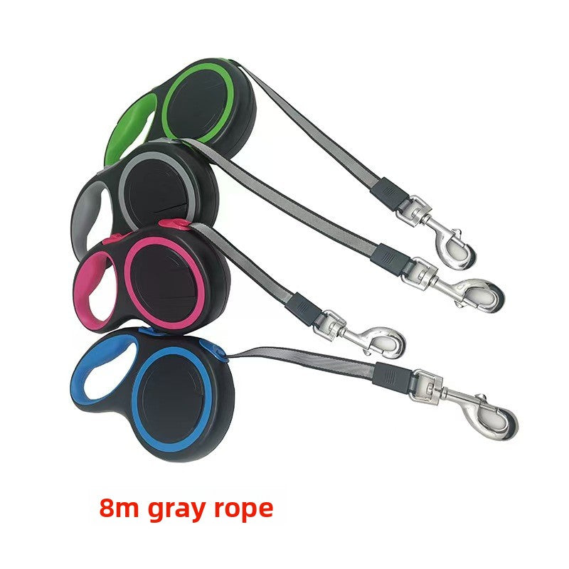 Automatic Retractable Pet Leash with Lock