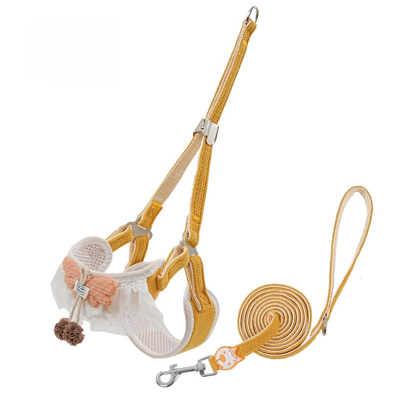 Adjustable Dog Vest Harness with Leash