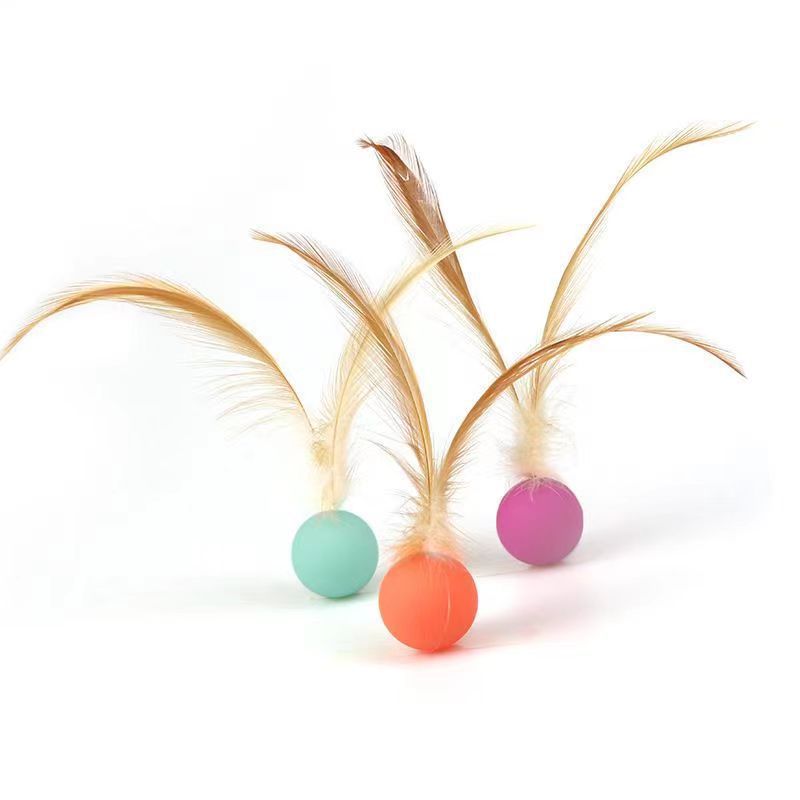 Cat toy ball, elastic ball