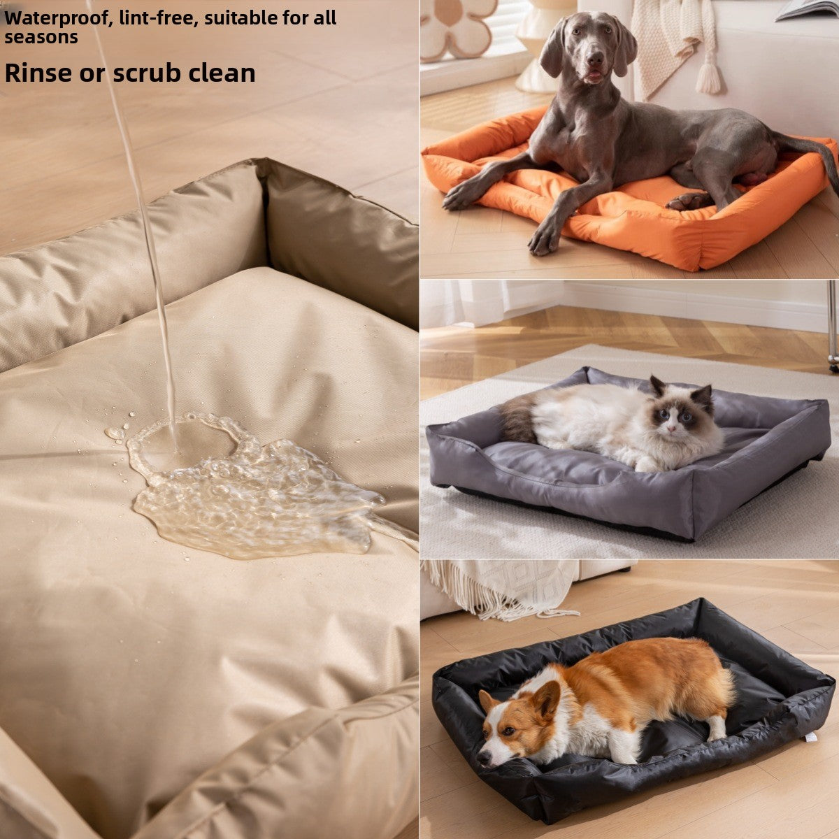 Oxford Fabric Warmth Pet Bed