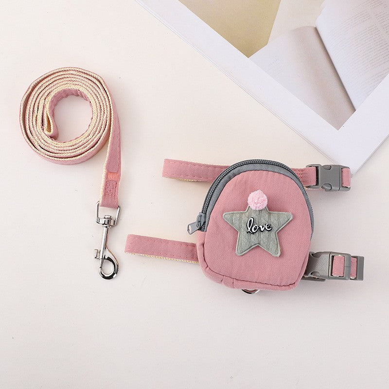 Adjustable Pet Harness Leash