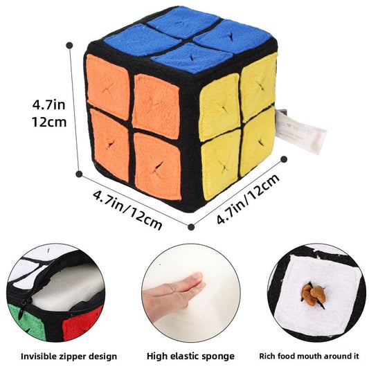 Pet dog magic cube scenting toy