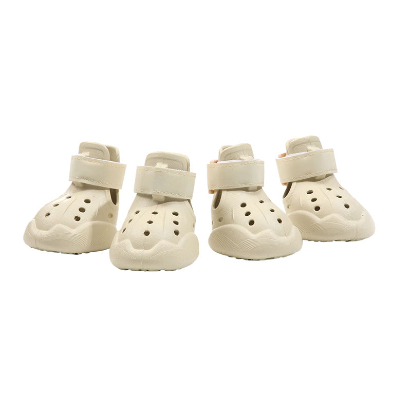 Breathable Lightweight EVA Pet Clogs with Anti-Slip Sole