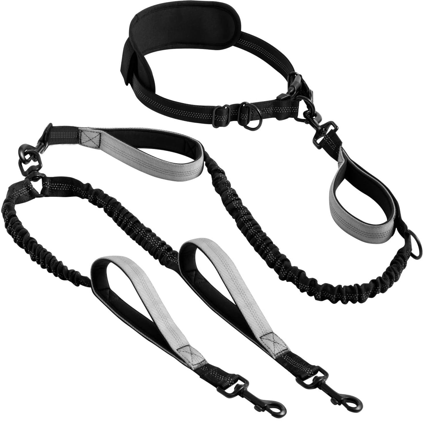 Dual Head Retractable Dog Leash