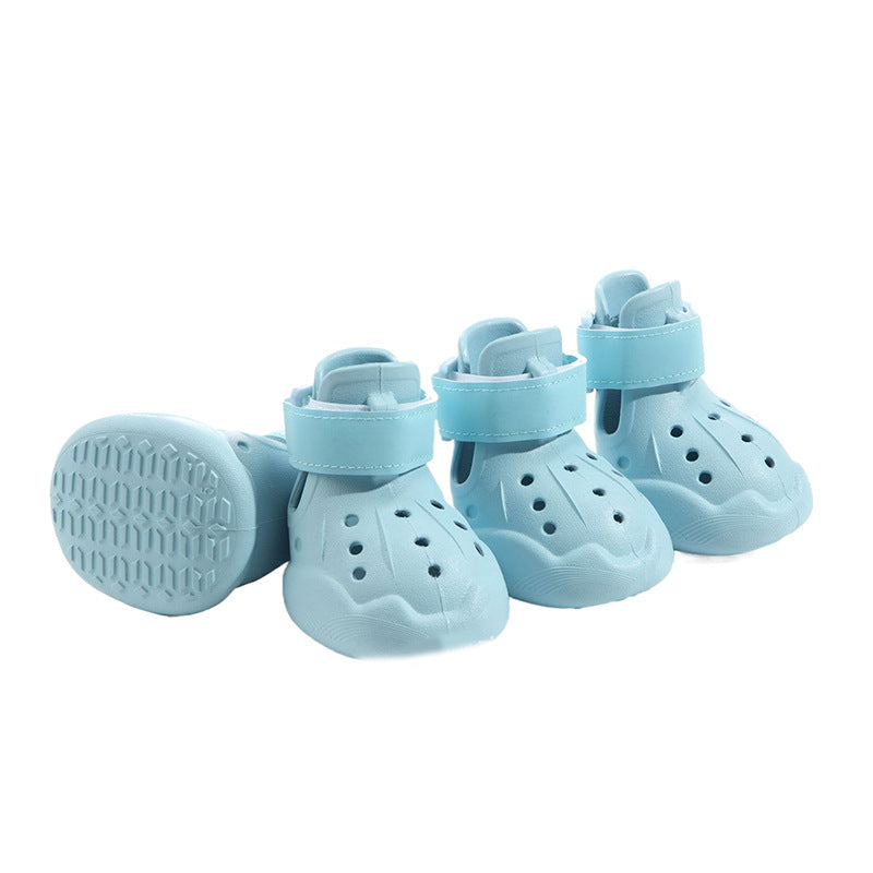 Breathable Lightweight EVA Pet Clogs with Anti-Slip Sole