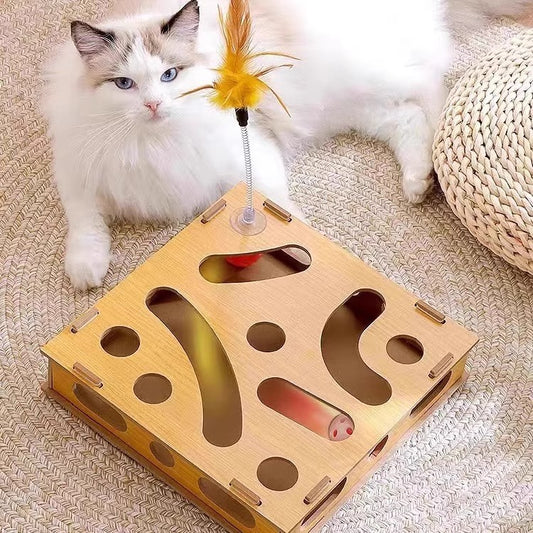 cat maze toy