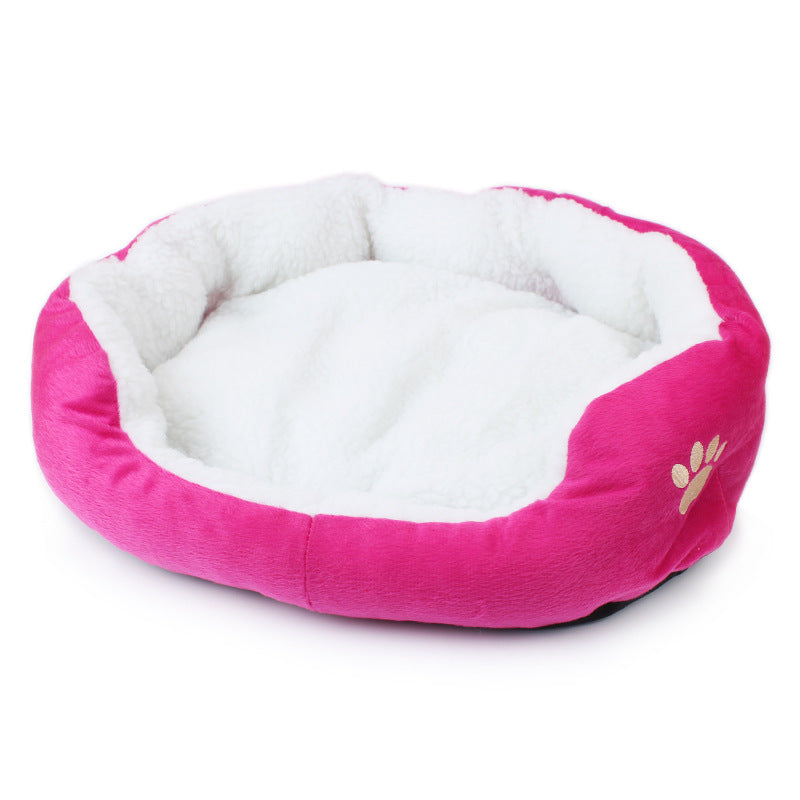 Factory direct small large lamb kennel teddy bear pet nest Mat supplies spot wholesale