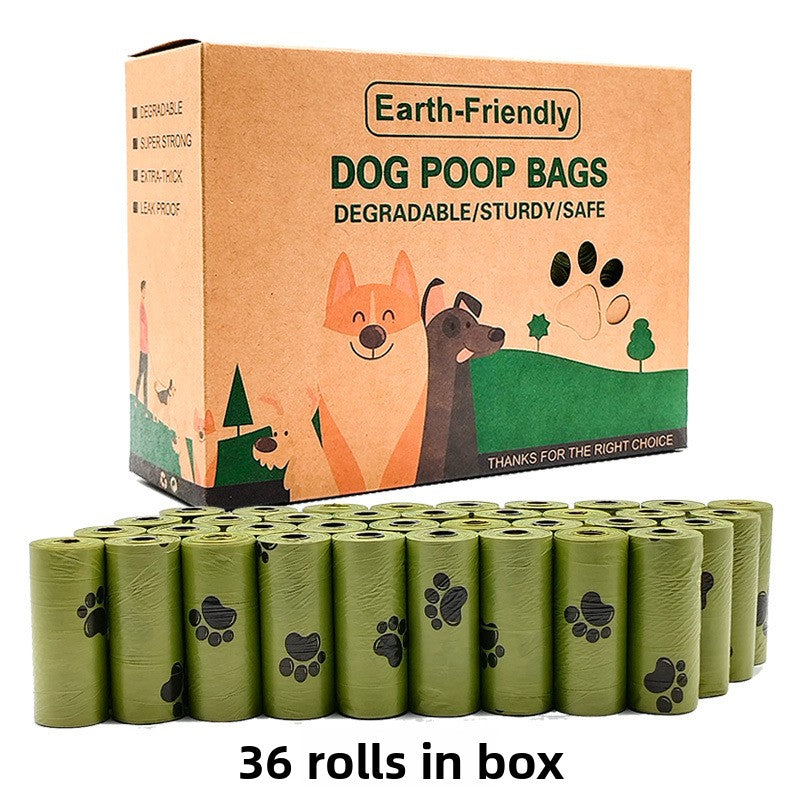 Biodegradable pet waste bags