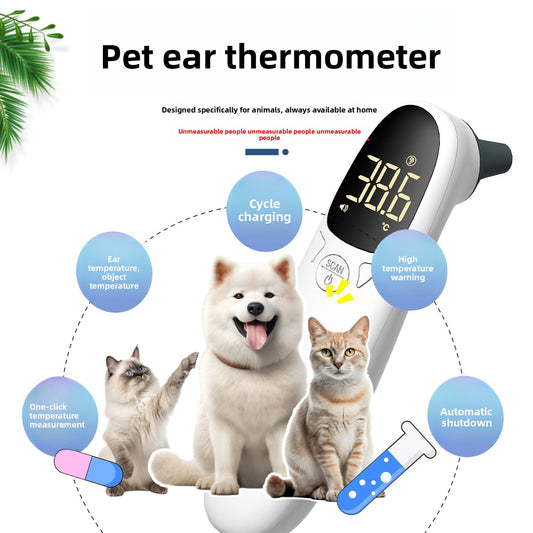Animal temperature measurement instrument