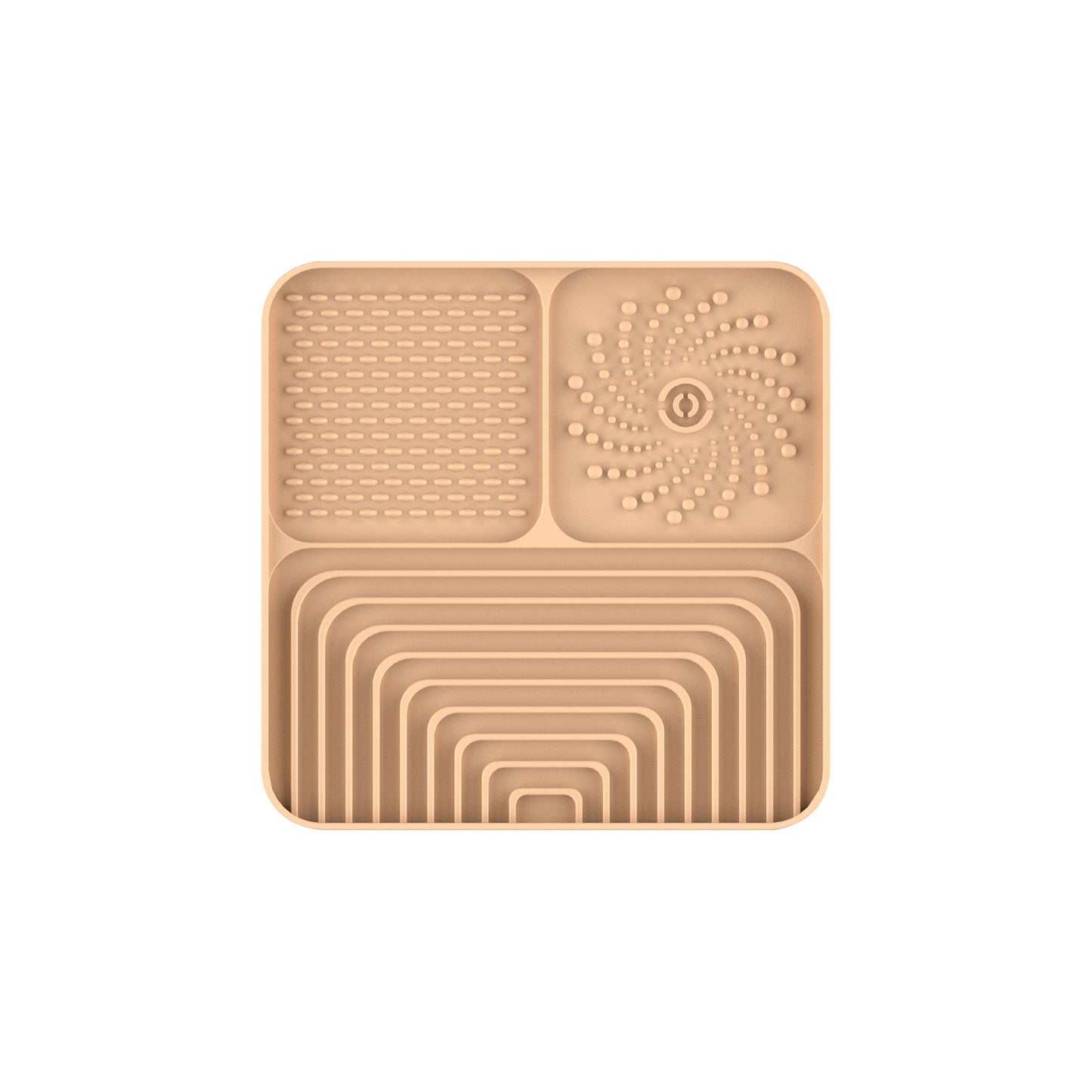 Silicone Pet Lick Placemat Slow Food Mat Pet Tray with Suction Cup Non-slip Cat and Dog Feeding Mat Anti-overflow Anti-choking Mat