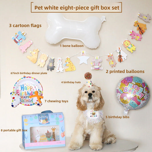 Pet Birthday Party Set Decoration