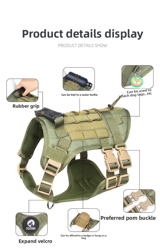 Dog Tactical Chest Harness