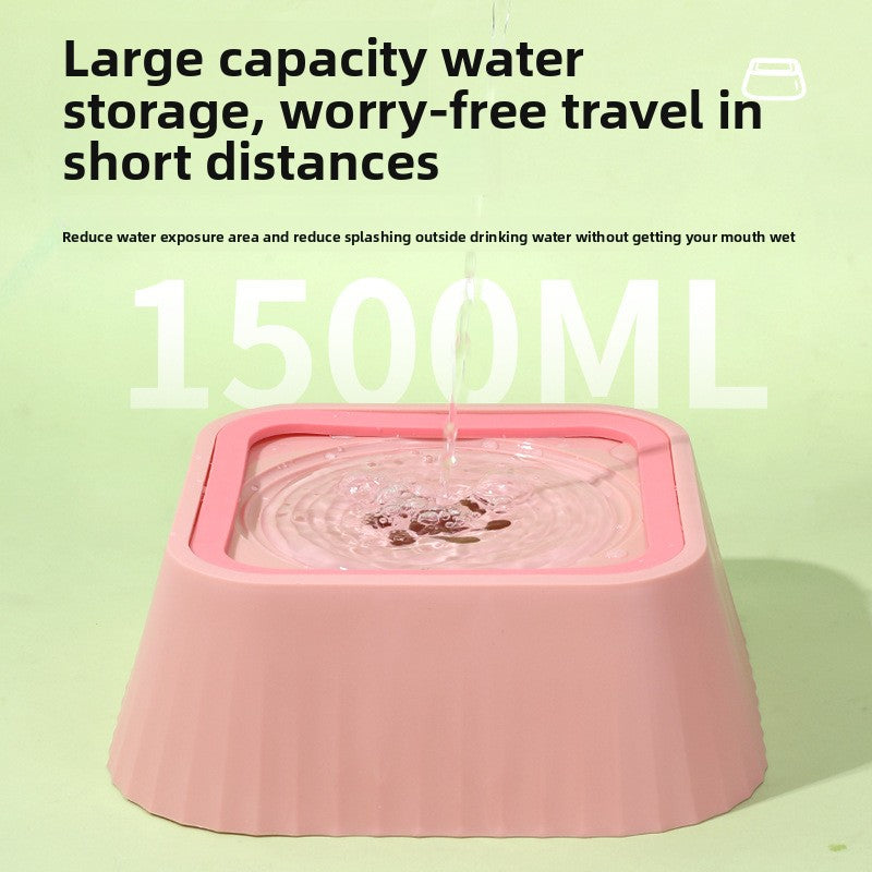 Dog bowl anti-knock cat drinking bowl