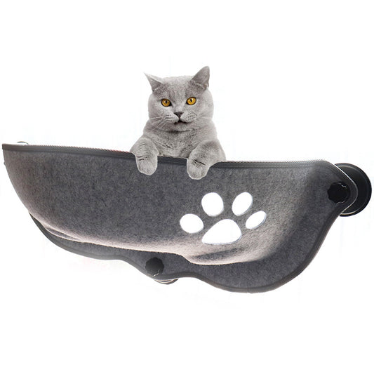 Foldable Cat Window Hammock with Suction Cups