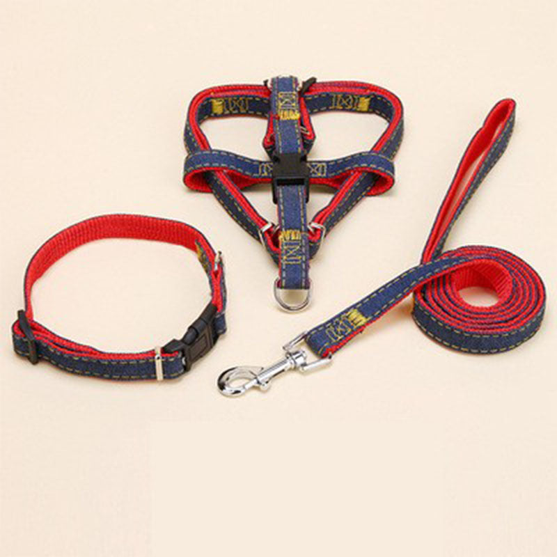 chest and back pet dog leash l