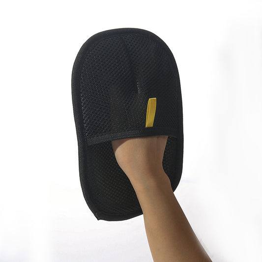 Pet static hair removal gloves
