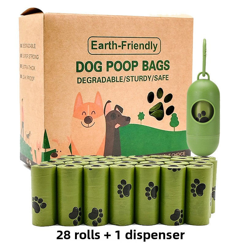 Biodegradable pet waste bags