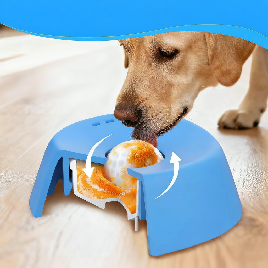 Dog Slow Feeder Lick Bowl