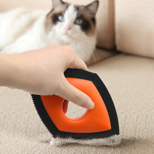 Scraper cat hair cat brush