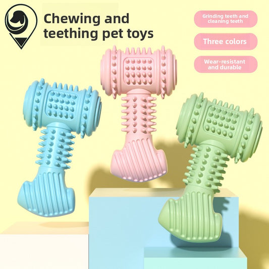 Hammer Shape Dog Chew Toy