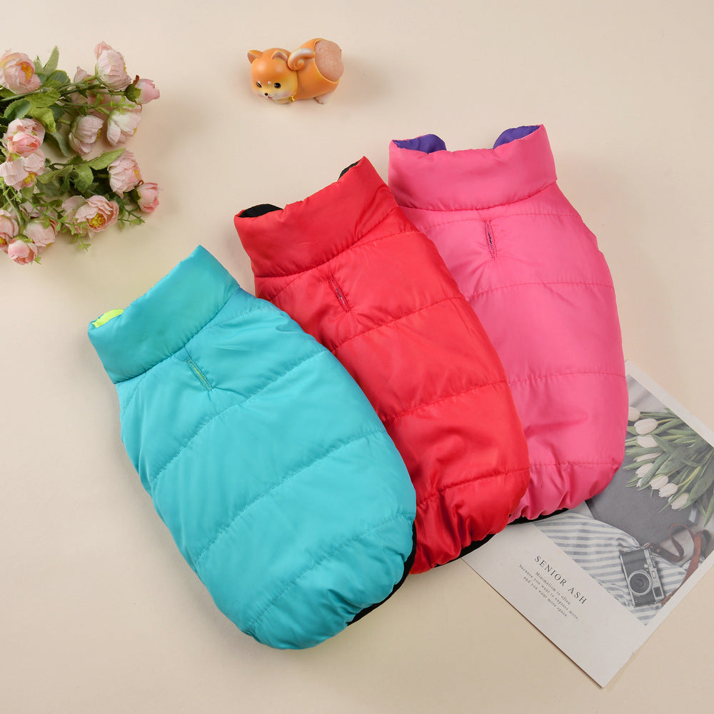 Dog winter coat for warmth and cold protection